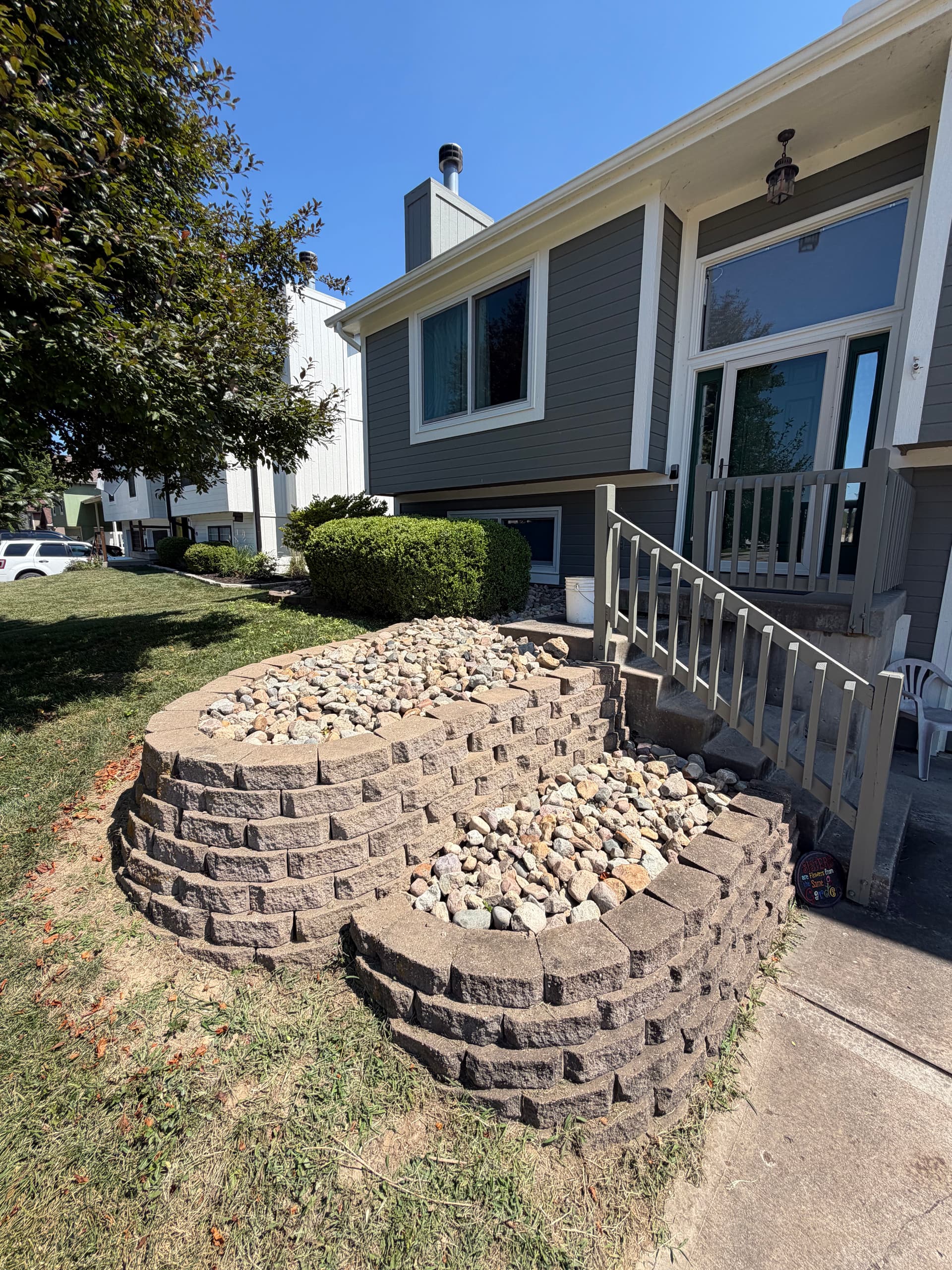 Rock Bed Cleanup and Bush Removal in Smithville MO