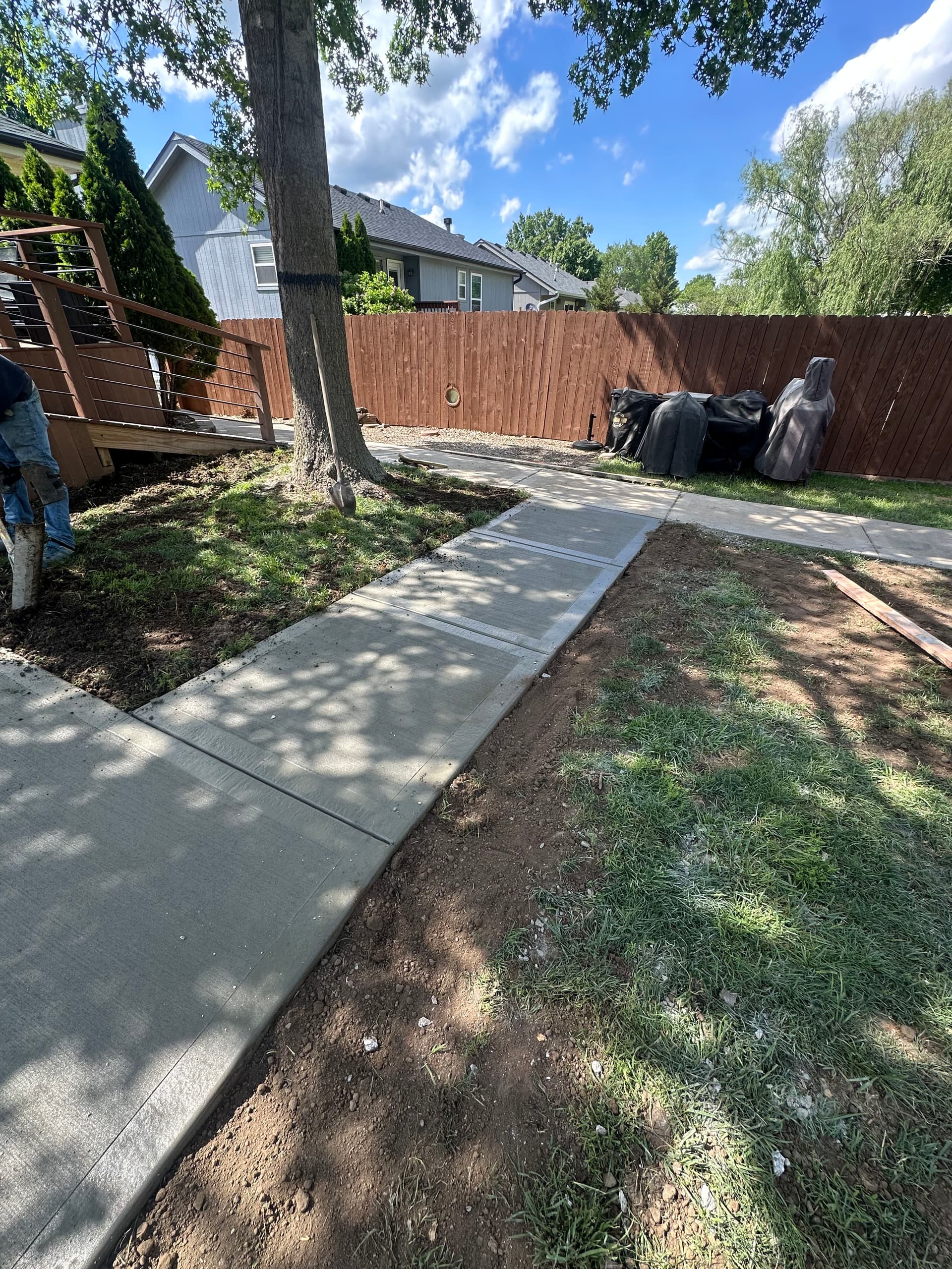 Patio and Pathway Installation in Pleasant Valley