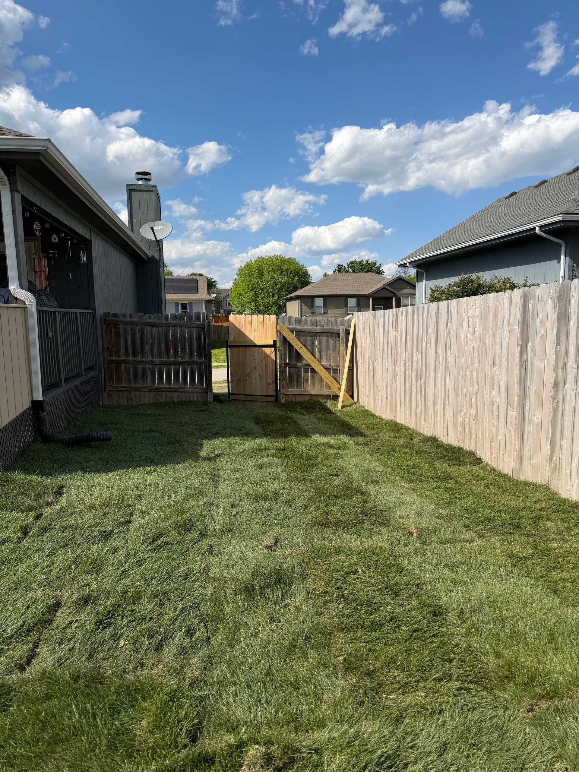 Gallery photos for Two Sod Jobs in One Day - Rock Bed Removal and Patch Repair: Image #1