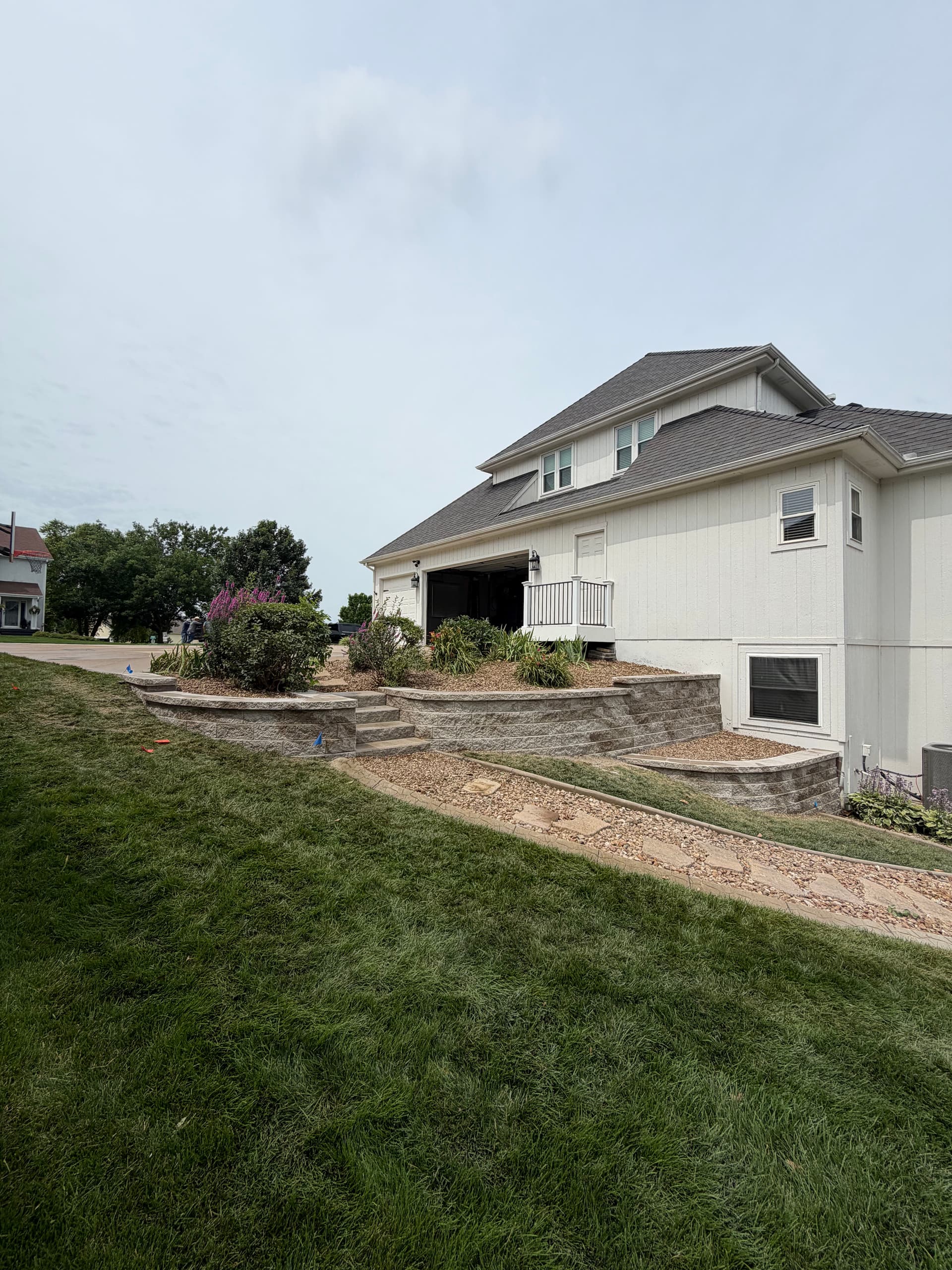 Retaining Wall Rebuild Done Right in Lee's Summit